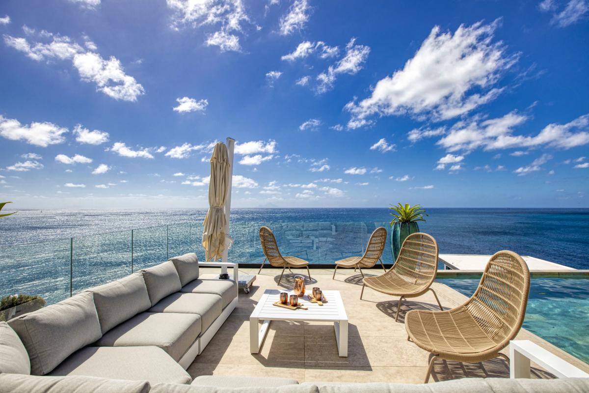 8_A louer villa 12 personnes Indigo Bay Saint Martin - Vue mer